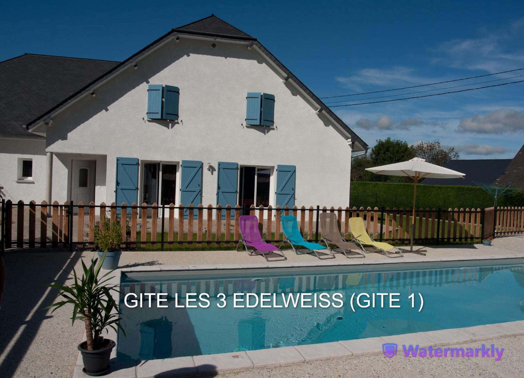 Les 3 Edelweiss - Gite 1 Ou Gite 2 Арет Экстерьер фото